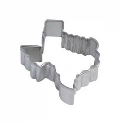 Hot Sale 😍 CybrTrayd 12-Piece Mini Texas Tinplated Steel Cookie Cutter & Cookie Recipe 🧨
