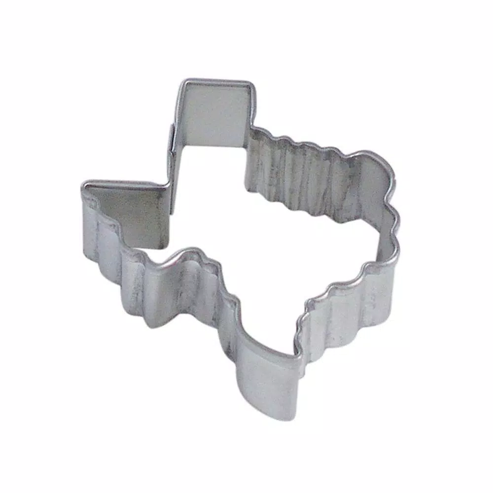 Hot Sale π CybrTrayd 12-Piece Mini Texas Tinplated Steel Cookie Cutter & Cookie Recipe π§¨