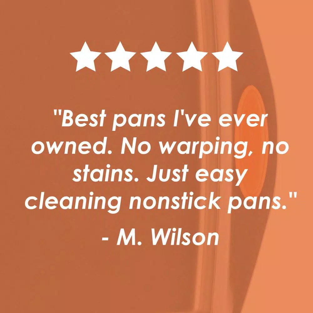 Wholesale π Rachael Ray Oven Lovinβ 5-Piece Gray And Orange Bakeware Set π - Image 5