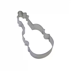 Brand new ⌛ CybrTrayd 12-Piece 4.5 In. Violin Tinplated Steel Cookie Cutter & Recipe 🎉