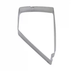Wholesale ✔️ CybrTrayd 12-Piece Nevada State Tinplated Steel Cookie Cutter & Recipe ❤️