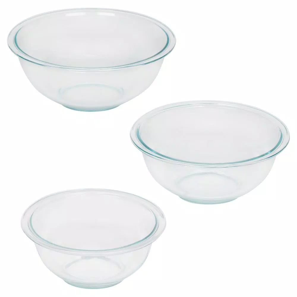 Top 10 β Pyrex Glass Mixing Bowl Set (3-Piece) π